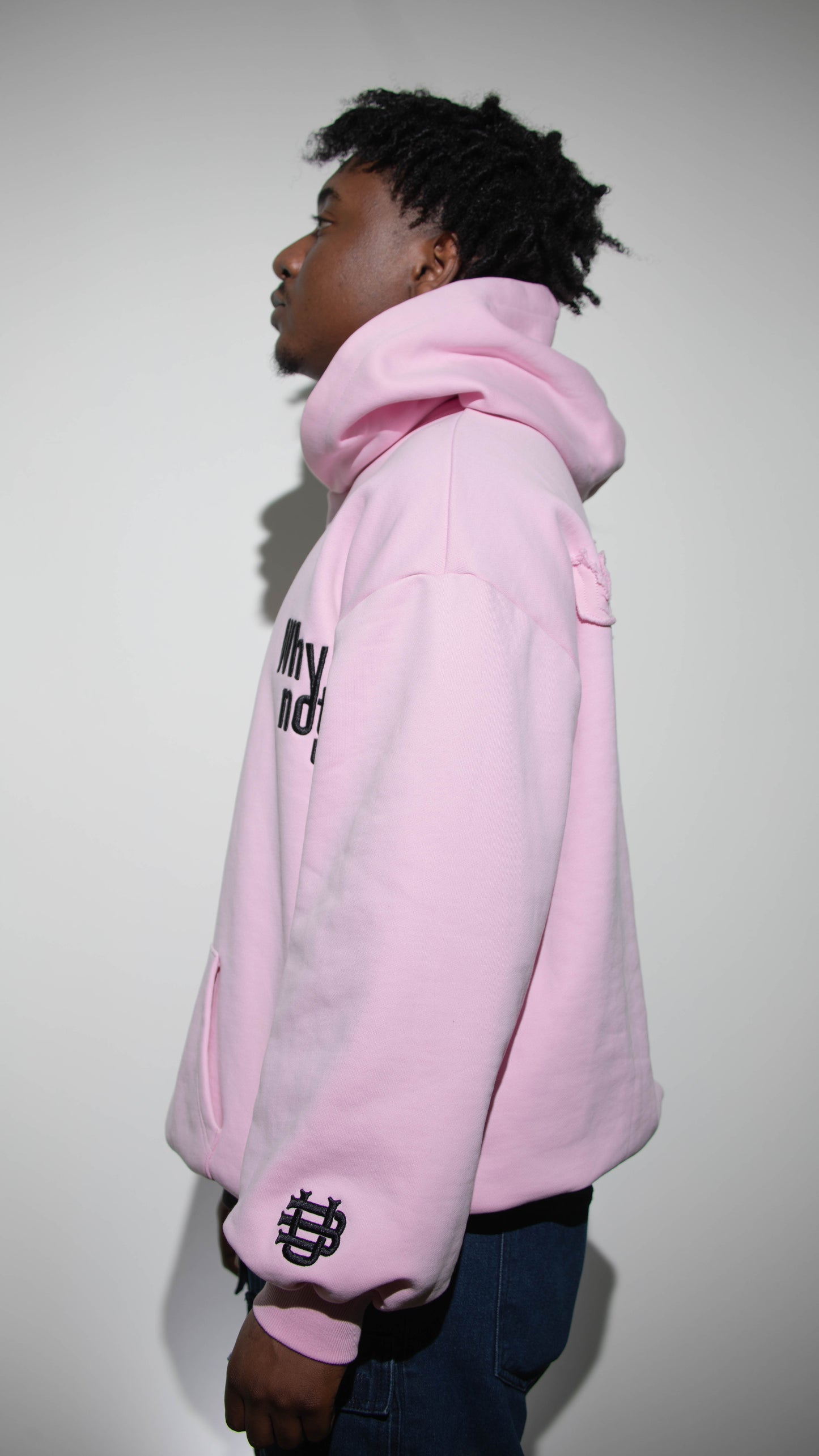 PINK OVERSIZED HOODIE