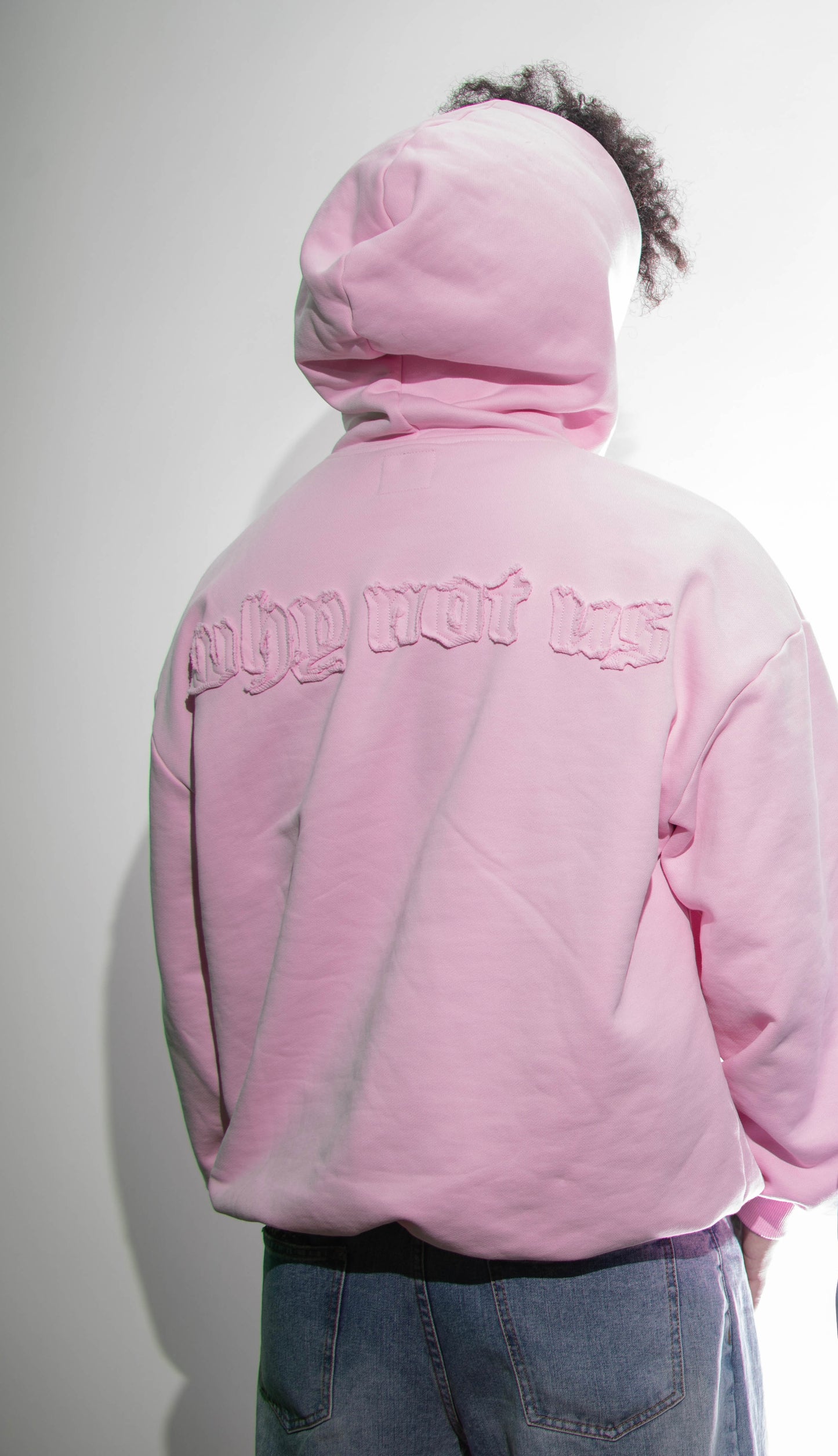 PINK OVERSIZED HOODIE